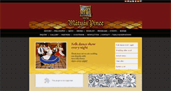 Desktop Screenshot of eng.matyaspince.eu