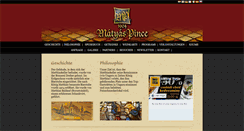 Desktop Screenshot of ger.matyaspince.eu